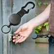 Retractable Key Chain Rings | https://www.bestnamebadges.com