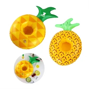 Inflatable Fruit Lemon Floating Cup Holder