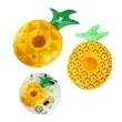 Inflatable Fruit Lemon Floating Cup Holder | https://www.bestnamebadges.com
