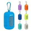 Quick Drying Sports Towel With Silicone Case | https://www.bestnamebadges.com