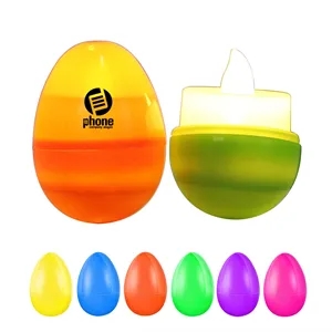 Easter Eggshell Plastic Decoration Capsule 4*6CM