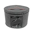 Foldable Round Hat Storage Box | https://www.bestnamebadges.com