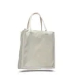 Sheeting Fancy Shopper with Stripe | https://www.bestnamebadges.com