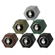 6 Colors Hexagonal Watch Winder Mini Single Rotary Motor Box | https://www.bestnamebadges.com