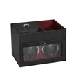 Multi-Function 2-Slot Watch Winder Jewelry Storage Box | https://www.bestnamebadges.com