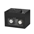 Multi-Function 2-Slot Watch Winder Jewelry Storage Box | https://www.bestnamebadges.com
