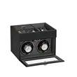 Multi-Function 2-Slot Watch Winder Jewelry Storage Box | https://www.bestnamebadges.com