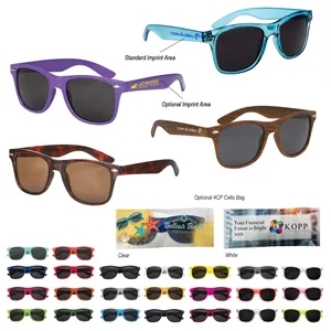 Malibu Sunglasses | https://www.bestnamebadges.com