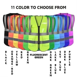 Multi-pocket Reflective Vest