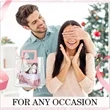 Clear Gift Bag with Handle and Sheer Ribbon | https://www.bestnamebadges.com