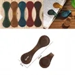 Personalized Magnetic Leather Bookmark | https://www.bestnamebadges.com