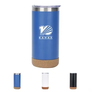 Stainless Steel Mug with Cork Bottom