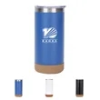 Stainless Steel Mug with Cork Bottom | https://www.bestnamebadges.com