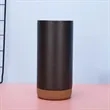 Stainless Steel Mug with Cork Bottom | https://www.bestnamebadges.com