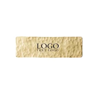 Rectangle Brass Name Badge | https://www.bestnamebadges.com