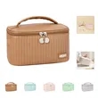 PU Leather Waterproof Makeup Bag | https://www.bestnamebadges.com