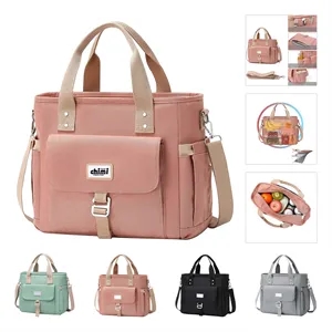 Insulated Lunch Cooler Bag with Adjustable Shoulder Strap