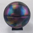 Reflective Glowing Holographic Luminous Basketball | https://www.bestnamebadges.com
