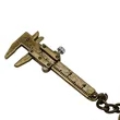 Vernier caliper key chain | https://www.bestnamebadges.com