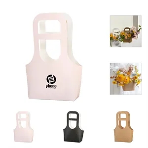 Cute Kraftpaper Flower Basket
