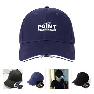 Baseball Cap With LED Light