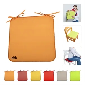 Non Slip Square Seat Covers Chair Mat Cushion Pads with Ties