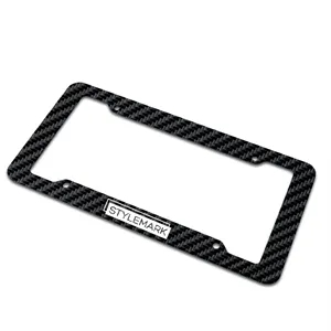Carbon fiber pattern license plate Frames