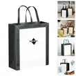 Custom Shopping Paper Ribbon Gift Sale Tote Bag | https://www.bestnamebadges.com