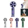 Digital Display USB Handheld Fan | https://www.bestnamebadges.com