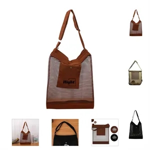 Beach Toy Mesh Shell Bag