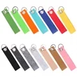 Felt Wrist Keychain With Metal Split Ring | https://www.bestnamebadges.com