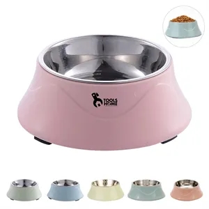 Dual use Pet Bowl Dog Food Container Feeder