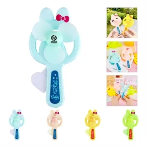 Handheld Crank Manual Press Cooling Fan