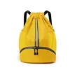 Drawstring Backpack With Mesh Pocket | https://www.bestnamebadges.com