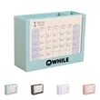 Desk Organizer With 12 Months Calendar | https://www.bestnamebadges.com