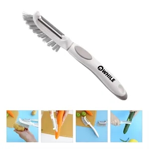 3 in 1 Vegetable Peeler with Brush