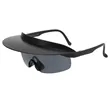 Riding Colorful Brimmed Sunglasses | https://www.bestnamebadges.com