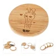 Round Bamboo Mirror | https://www.bestnamebadges.com