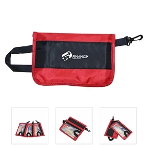 Emergency First Aid Kit With 12 Components