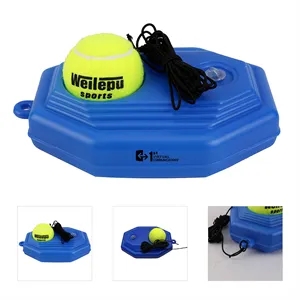 Single Tennis Trainer For Beginner With 2 Balls