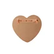 Heart Stainless Steel Name Badge | https://www.bestnamebadges.com