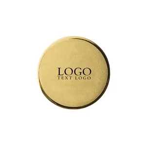 Round Stainless Steel Name Badge | https://www.bestnamebadges.com