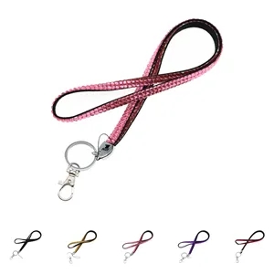 Rhinestone diamond with phone lanyard