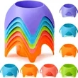 Plastic Beach Cup Holders | https://www.bestnamebadges.com