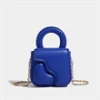Elegant Metal Chain Crossbody Purse W/ Mini Mirror | https://www.bestnamebadges.com