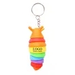 Mini Fidget Slug Key-Chain Toys | https://www.bestnamebadges.com