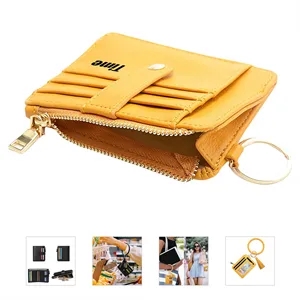 Wristlet Bracelet Keychain Pocket Credit Card Holder