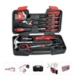 39 Piece General Household Hand Tool Kit & Repair set | https://www.bestnamebadges.com