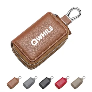 Genuine Leather Car Key Chain Keychain Holder
