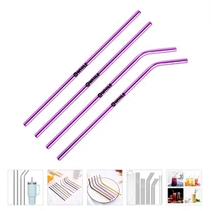 Metal Straws Stainless Steel 12 Pcs